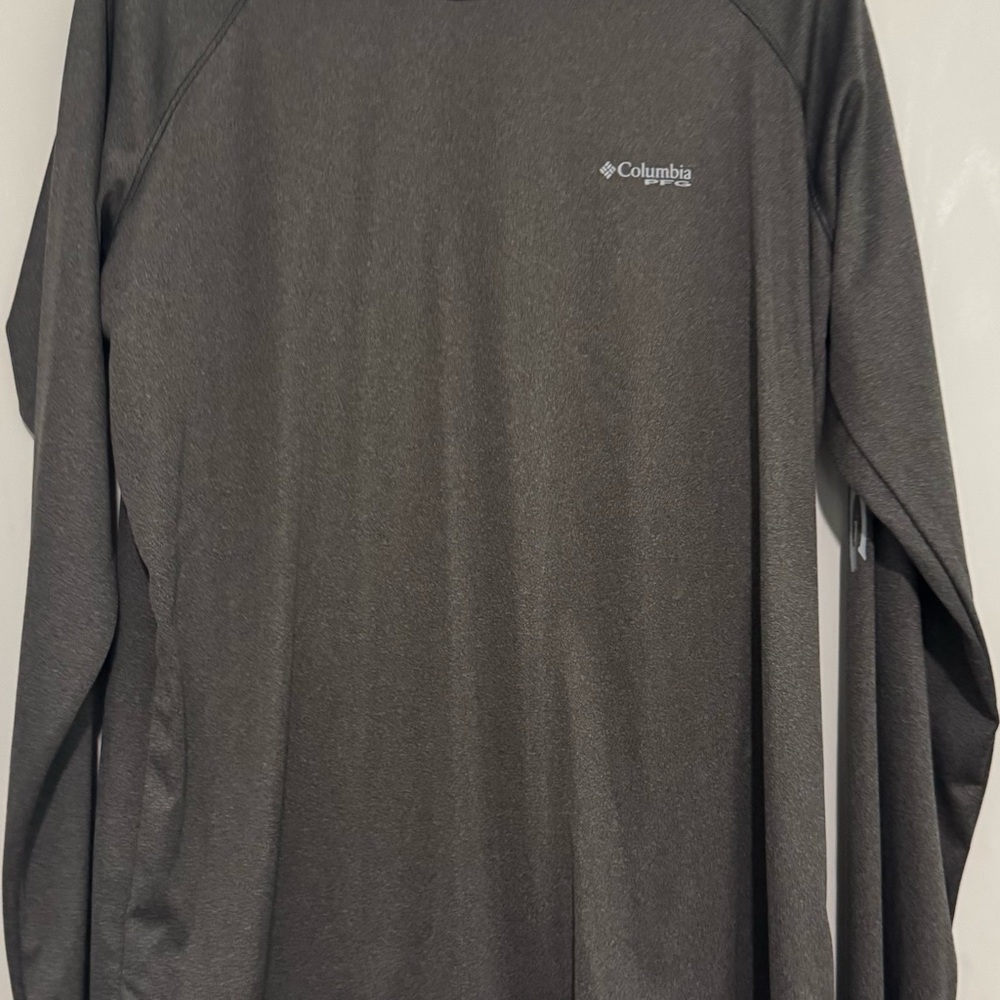 Columbia Charcoal Long Sleeve Shirt